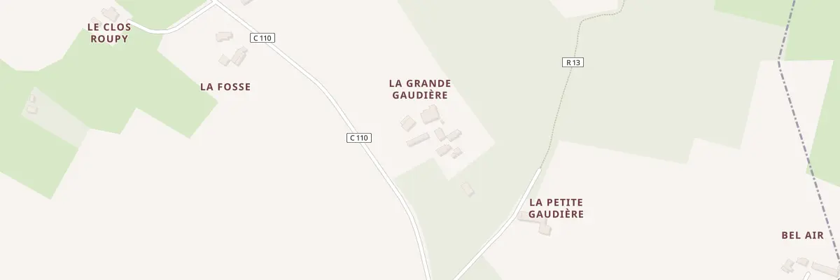 Plan du 5222 La Grande Gaudiere à Briosne-lès-Sables