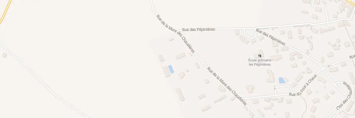Plan du 805 Rue de la Mare des Chaudières à La Cerlangue