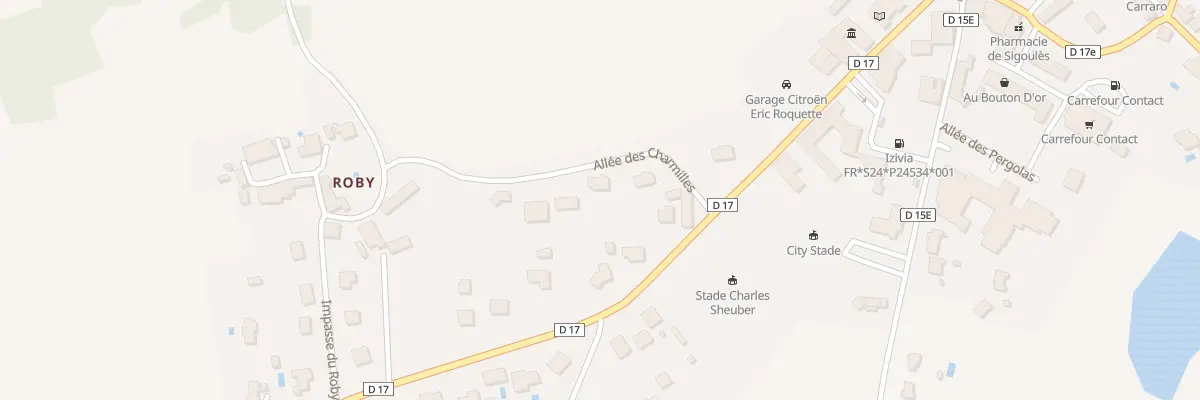 Plan du 131 All des Charmilles à Sigoulès-et-Flaugeac