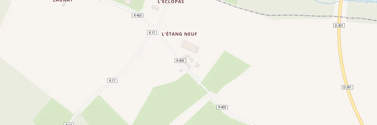Plan du 5034 L’Etang Neuf à Briosne-lès-Sables