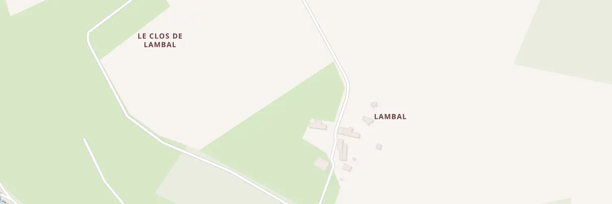 Plan du 2 Lambal à Saint-Pierre-de-Chevillé