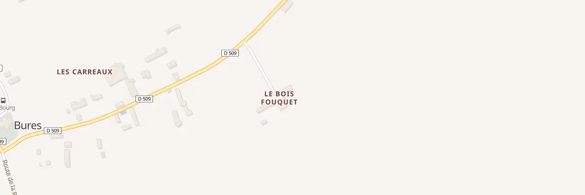 Plan du 29 Le Bois Fouquet à Bures