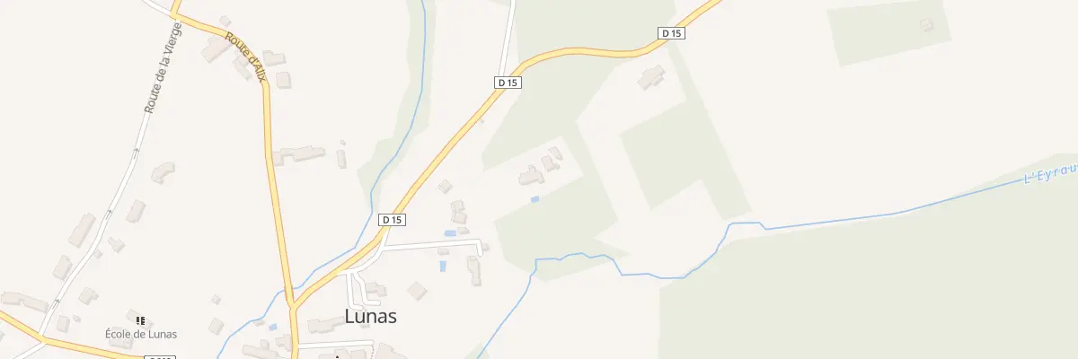 Plan du 9A Le Bourg Nord à Lunas