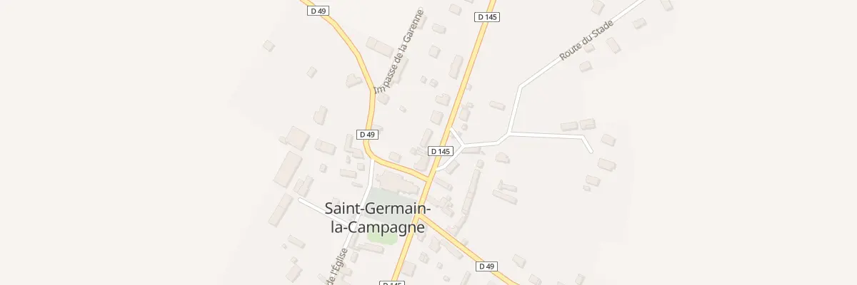 Plan du 5 Rte de Thiberville à Saint-Germain-la-Campagne