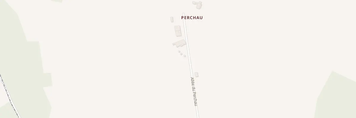 Plan de Perchau à Laperche