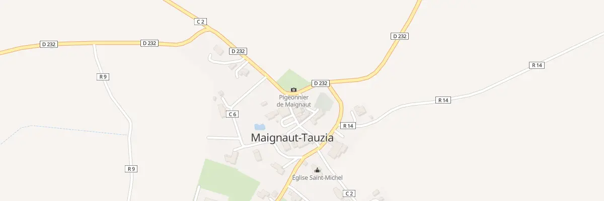 Plan du 5004B Au Village à Maignaut-Tauzia