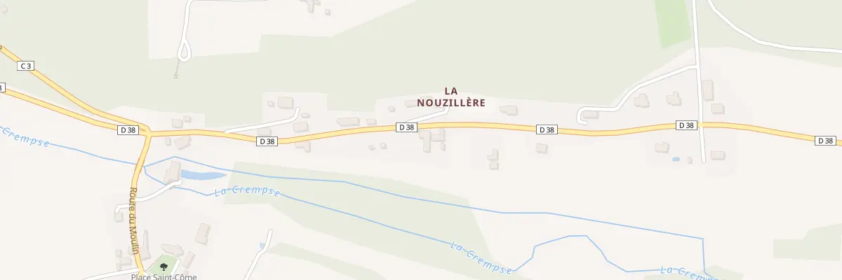 Plan du 751 Rte du Val de Crempse à Bourgnac