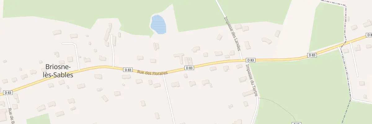 Plan du 12 Rue des Floralies à Briosne-lès-Sables