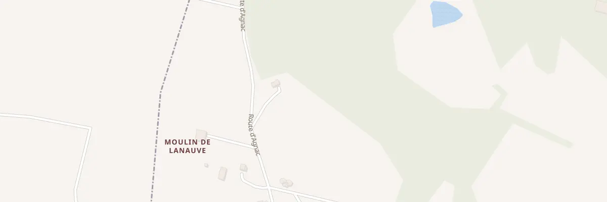 Plan du 510 Rte d’Agnac à Bourgougnague