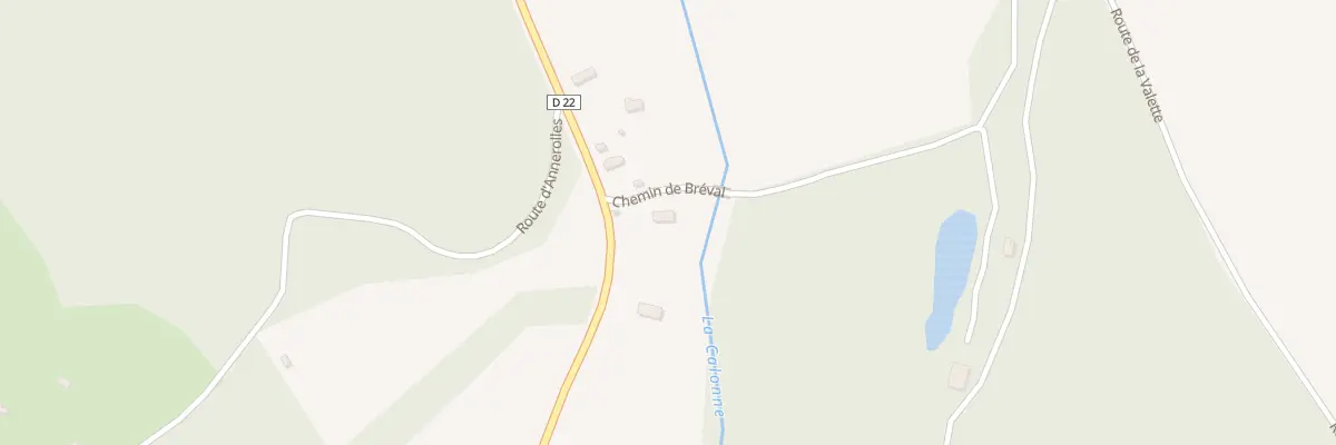 Plan du 2 Che de Breval à Asnières