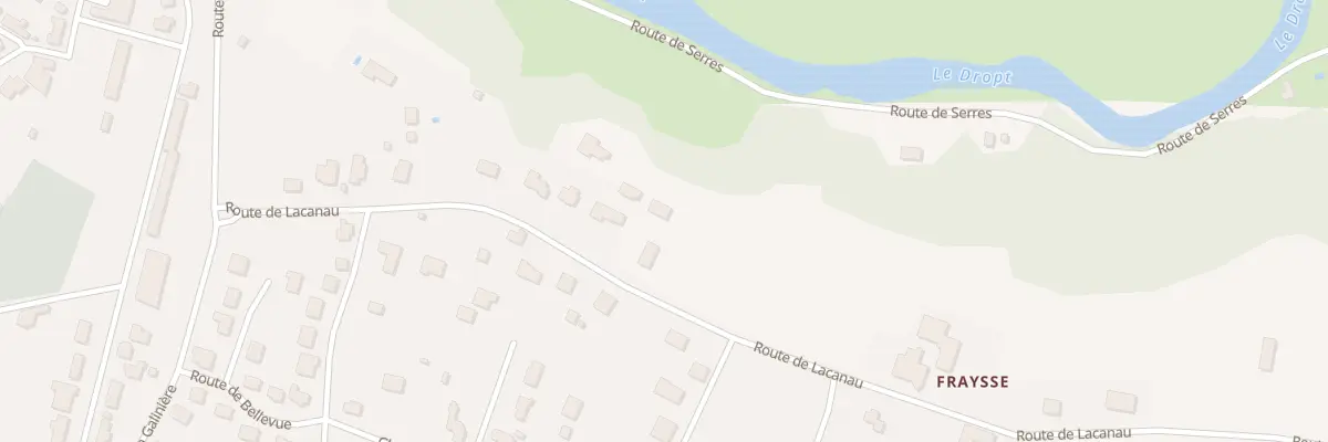 Plan du 9021B Rte de Lacanau à Eymet