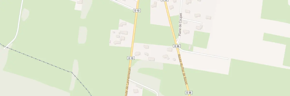 Plan du 19 Rte de Lannemezan à Clarens