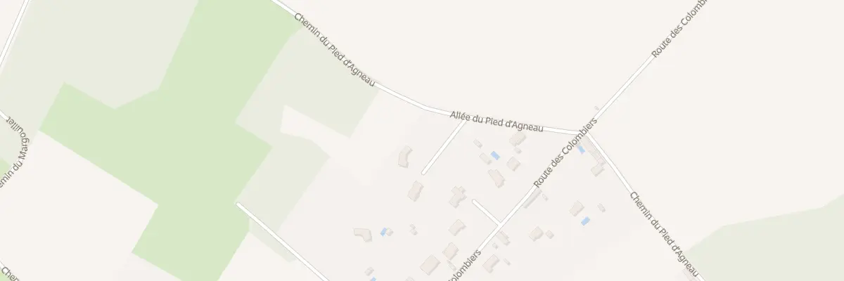 Plan du 1071 All du Pied d’Agneau à Mignaloux-Beauvoir