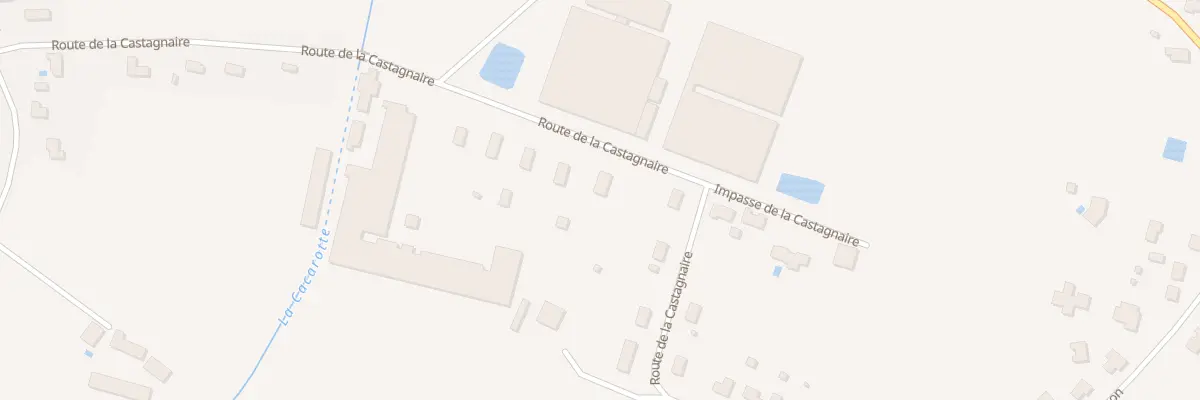 Plan du 30 Rte de la Castagnaire à Prigonrieux