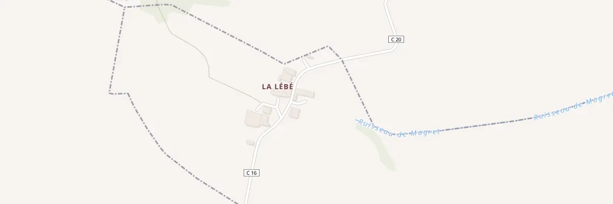 Plan du 5119 Hameau de la Lebe à Saint-Jean-Poutge