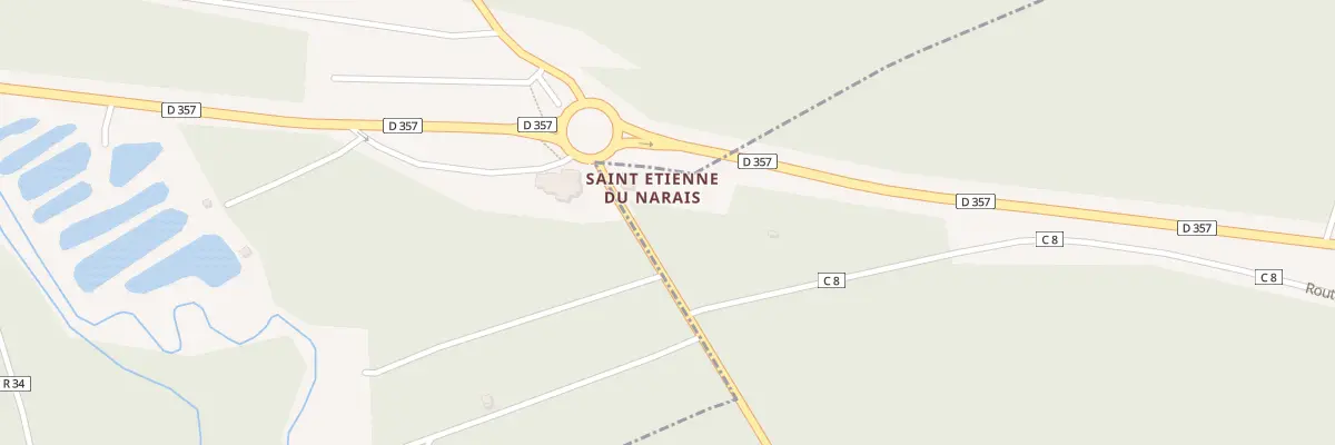 Plan du 5041 Saint Etienne à Ardenay-sur-Mérize