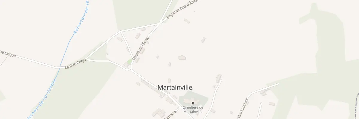 Plan du 11 Rte de l’École à Martainville