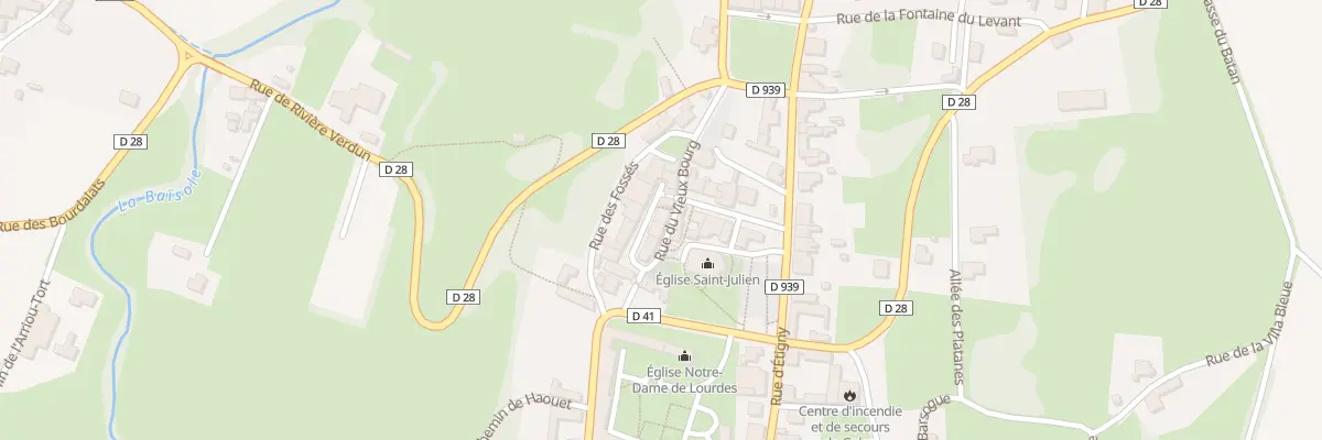 Plan du 4 Rue du Vieux Bourg à Galan