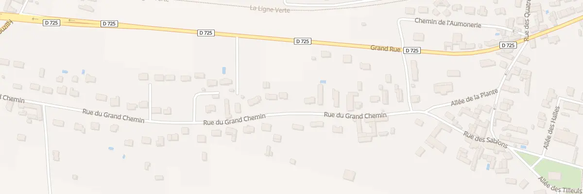 Plan du 10 Rue du Grand Chemin à Scorbé-Clairvaux