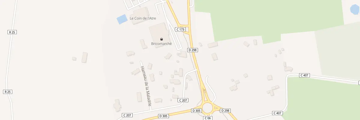 Plan du 4 Rahart à Luceau