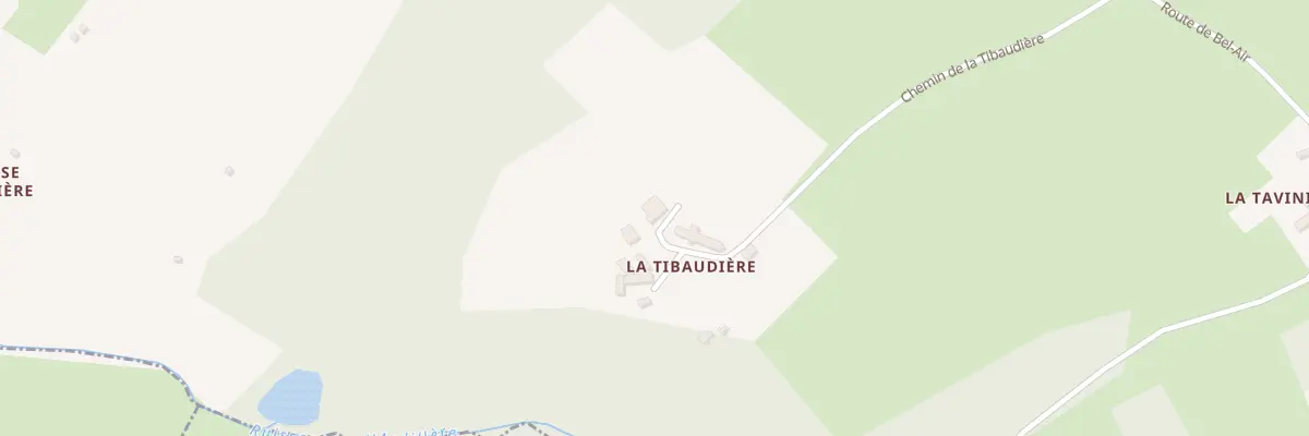 Plan du 57 La Tibaudiere à Brèches