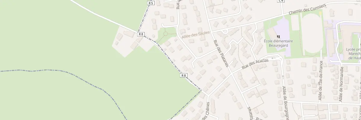 Plan du 4 Imp des Sorbiers à Montval-sur-Loir