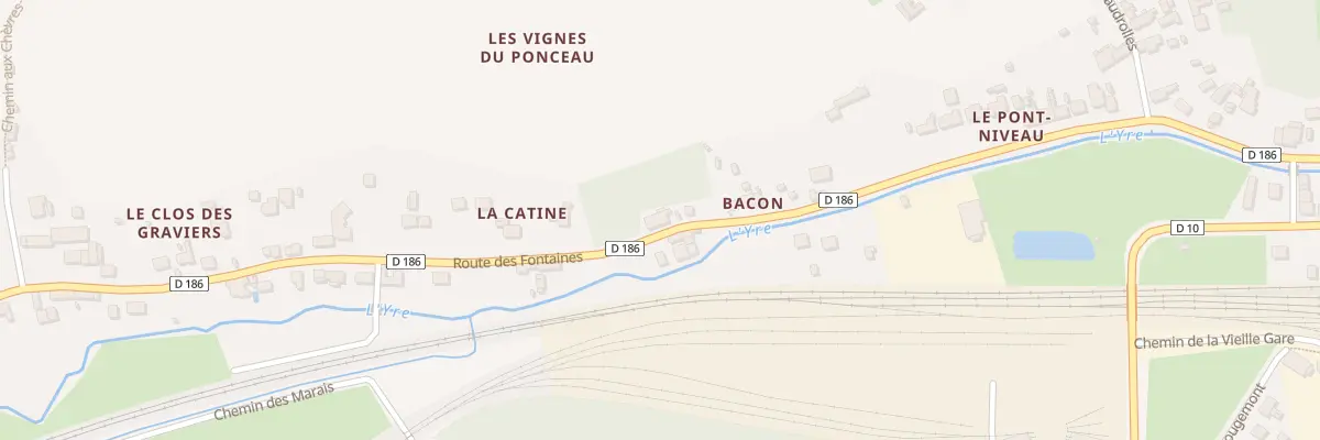 Plan du 70 Rte des Fontaines à Montval-sur-Loir