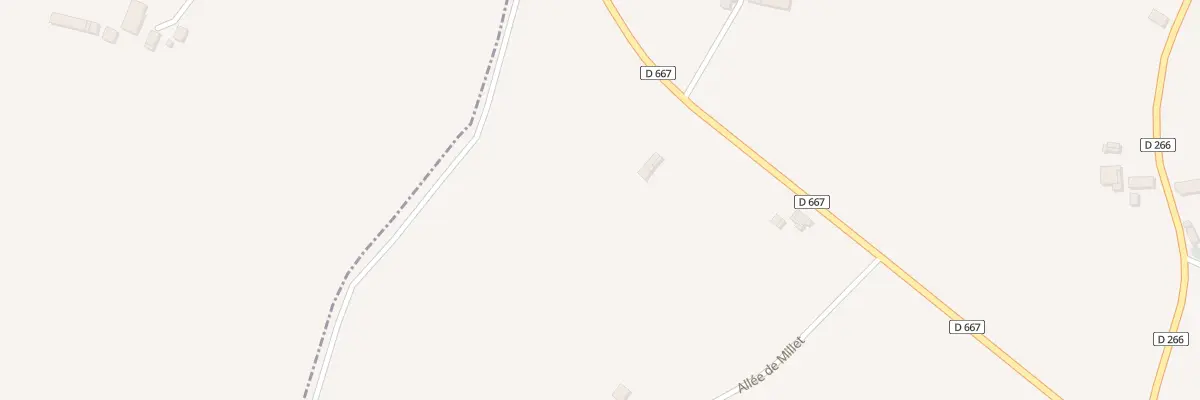Plan du 102 Millet à Laperche
