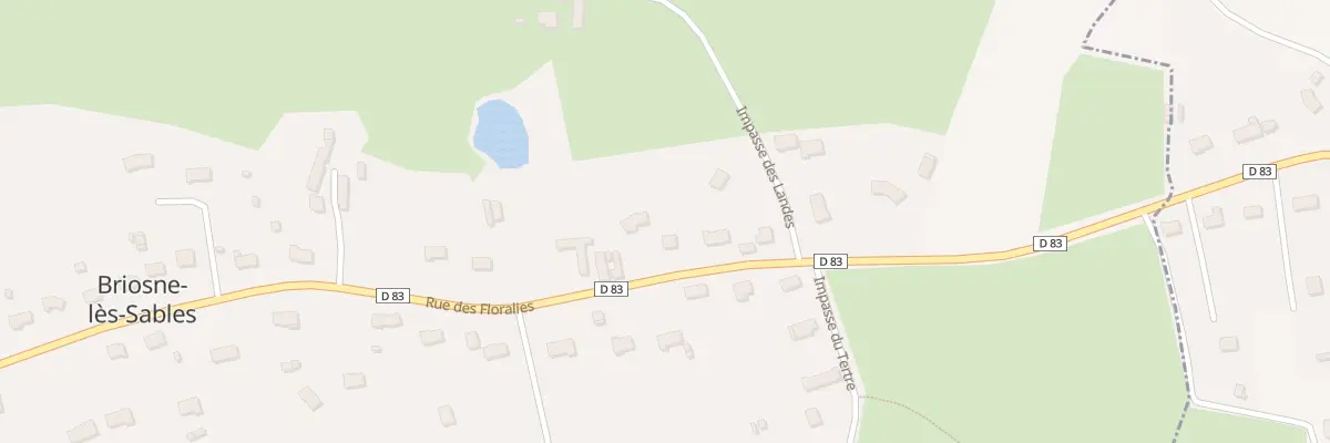 Plan du 8 Rue des Floralies à Briosne-lès-Sables