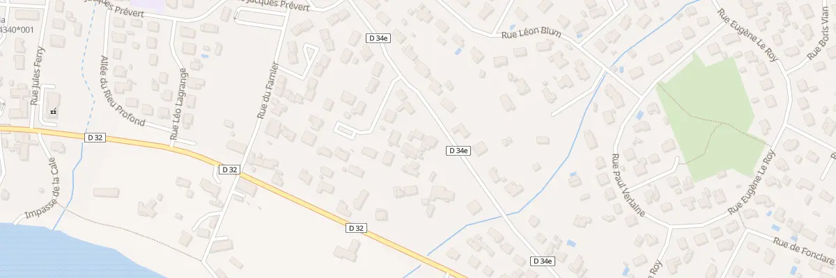 Plan du 23 Rue Salvador Allende à Prigonrieux