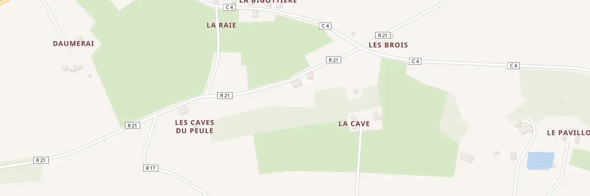 Plan du 5195 Le Peule à Nogent-sur-Loir