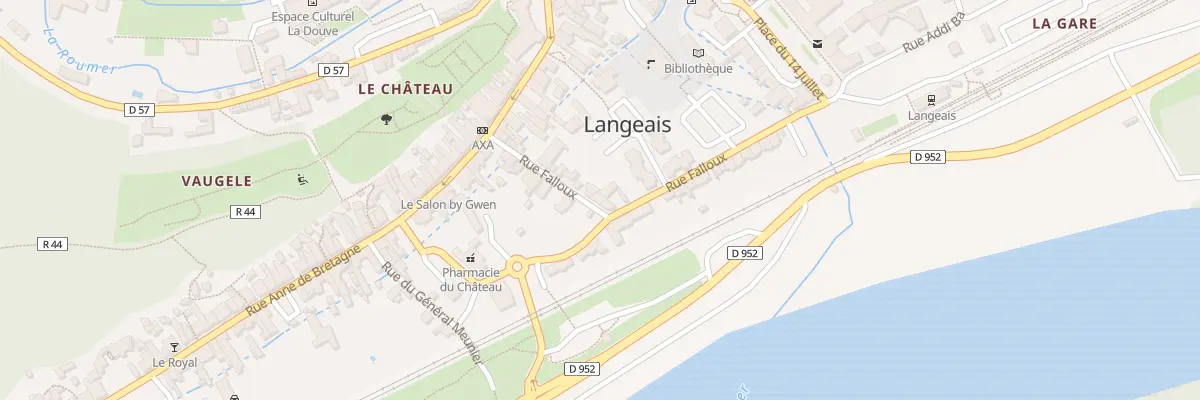 Plan du 10B Rue Falloux à Langeais