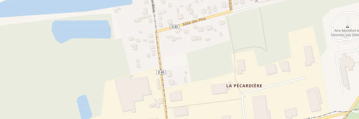 Plan du 220 Av de la Pécardière à Montfort-le-Gesnois