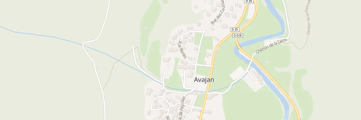 Plan du 9067 Beries à Avajan