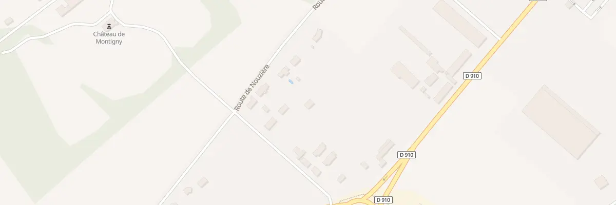 Plan du 1581 Rte De Nousière à Dissay