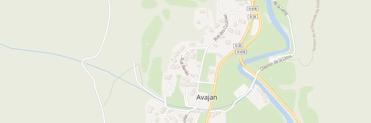 Plan du 5054 Beries à Avajan