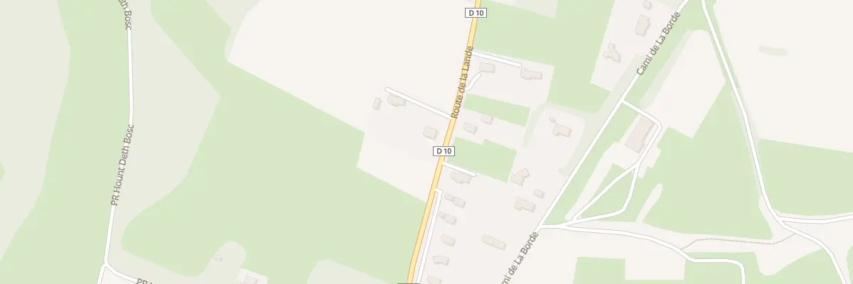 Plan du 94 Rte de la Lande à Clarens