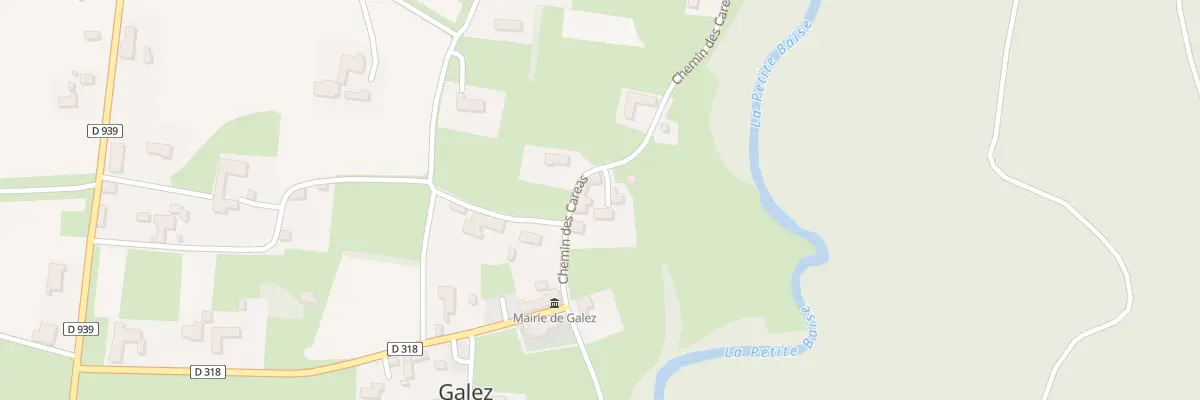 Plan du 5011 Castets à Galez