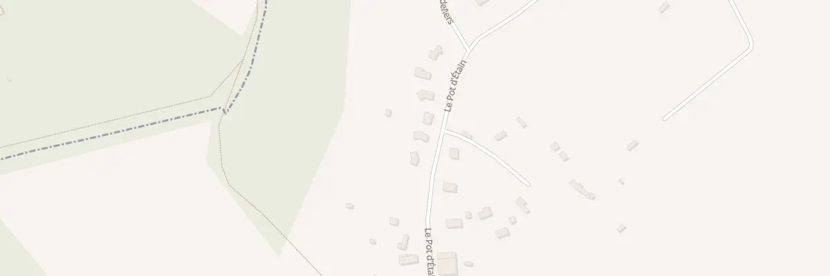 Plan du 11B Le Pot d’Etain à Fort-Moville