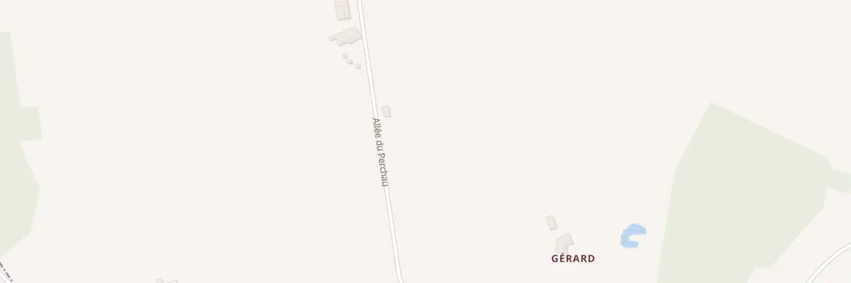 Plan du 16A Perchau à Laperche