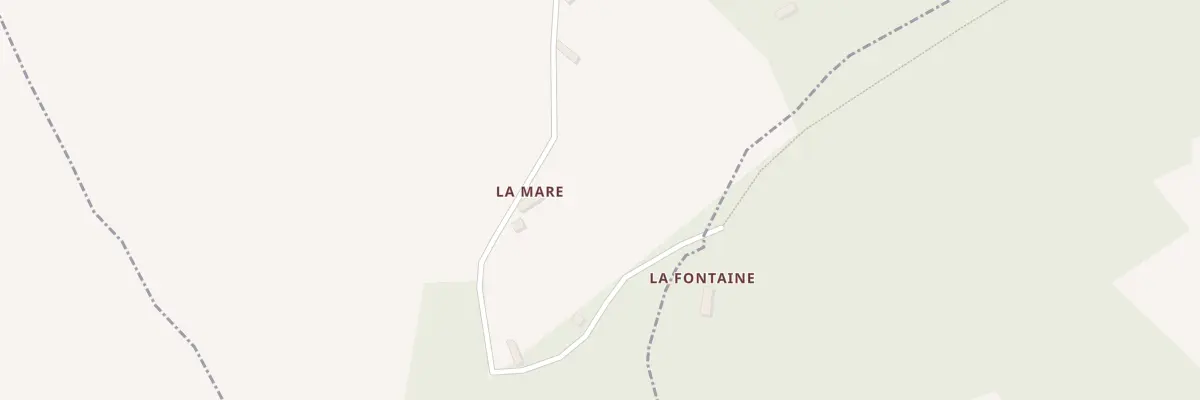 Plan du 113 La Mare à Ferrières-la-Verrerie