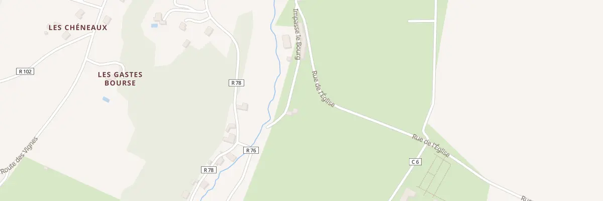 Plan du 63 Les Vallees à Cheillé