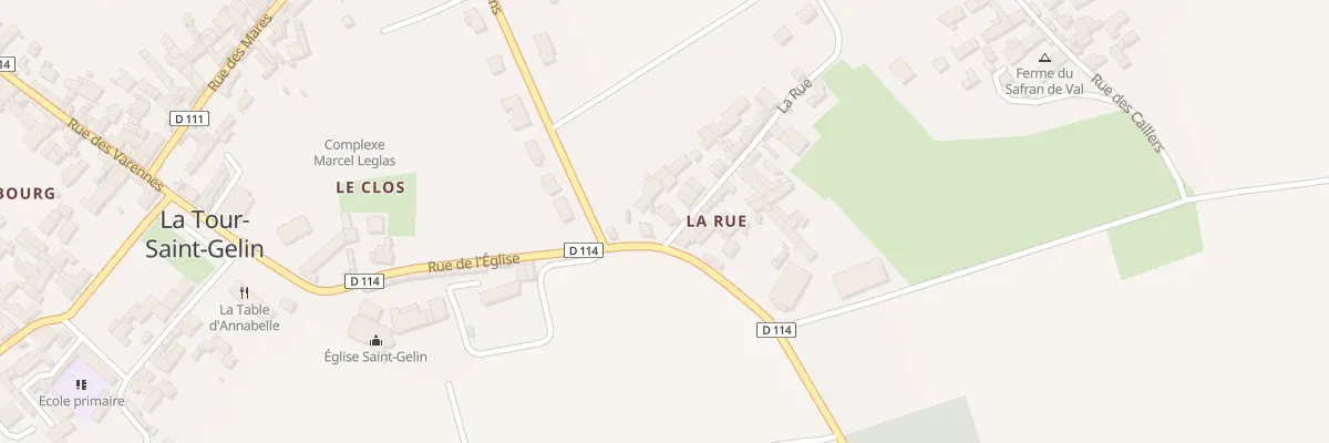 Plan du 19 Rue de l’Eglise à La Tour-Saint-Gelin