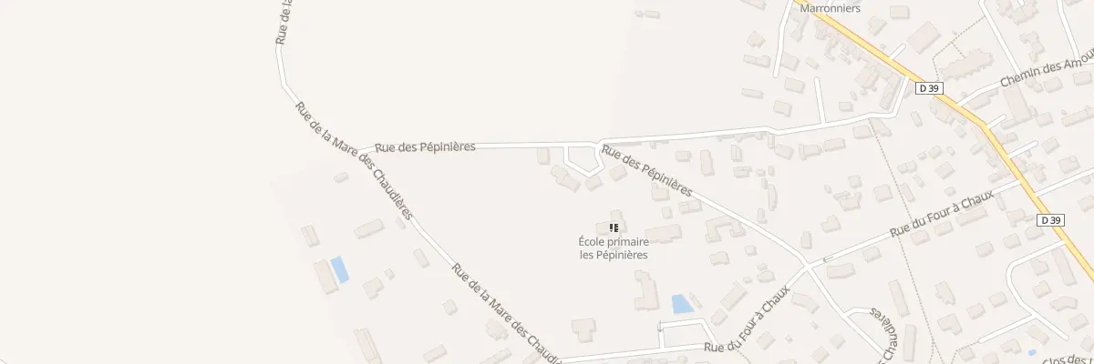 Plan du 217 Rue des Pépinières à La Cerlangue