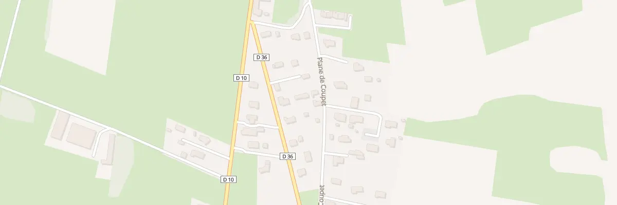 Plan du 6 Coupet à Clarens