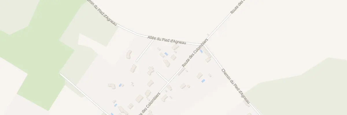 Plan du 991 Rte des Colombiers à Mignaloux-Beauvoir