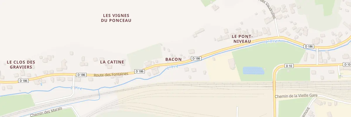 Plan du 62 Rte des Fontaines à Montval-sur-Loir