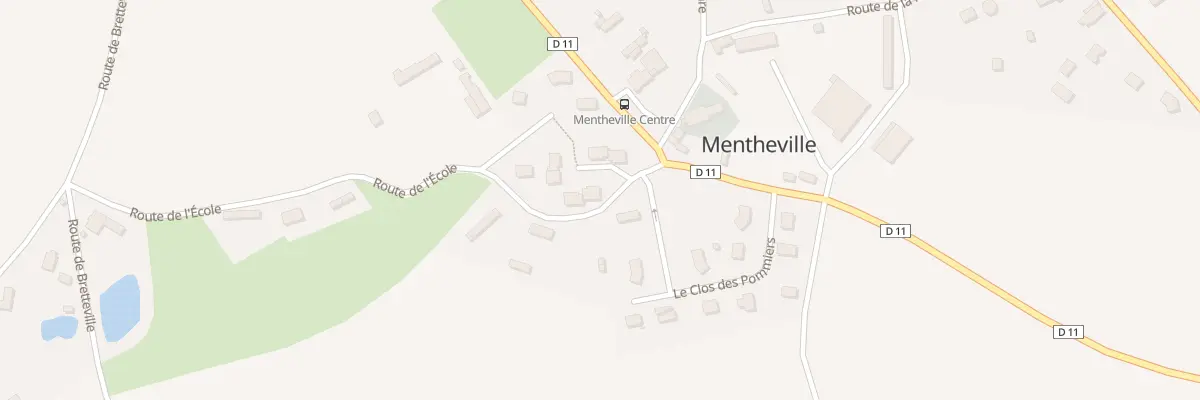 Plan du 1 Lot Charles Benoist à Mentheville