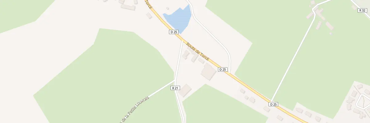 Plan du 1020 Che du Champ du Gué à Lombron