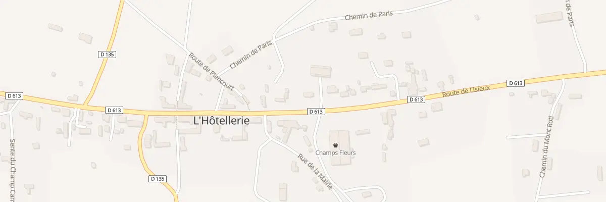 Plan du 49B N Rn 13 à L’Hôtellerie